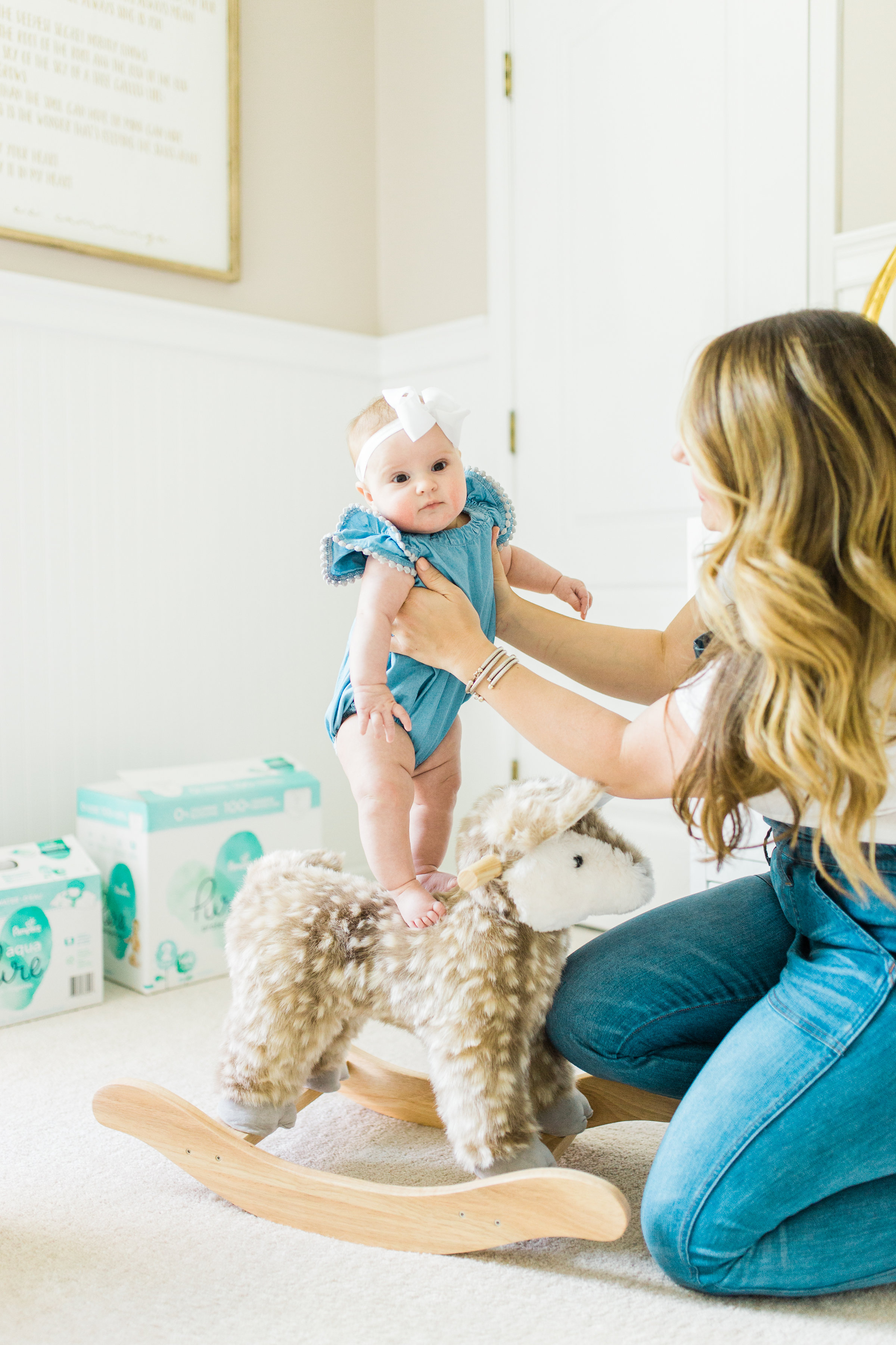 The Best Diapers for Sensitive Skin featured by North Carolina mom blogger, Coffee Beans and Bobby Pins