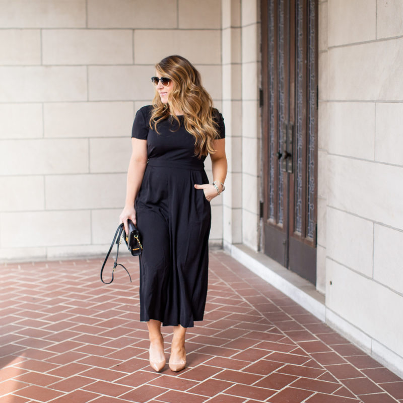 Date Night Black Jumpsuit