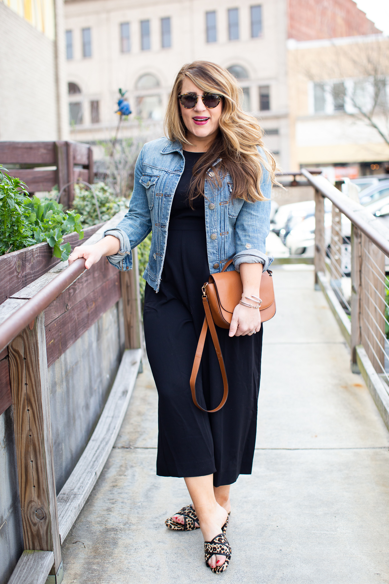 Leopard Flats styled by popular North Carolina fashion blogger, Coffee Beans and Bobby Pins