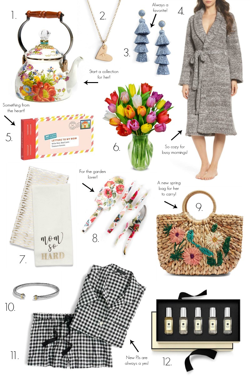 Mother's Day Gift Ideas featured by popularNorth Carolina lifestyle blogger, Coffee Beans and Bobby Pins