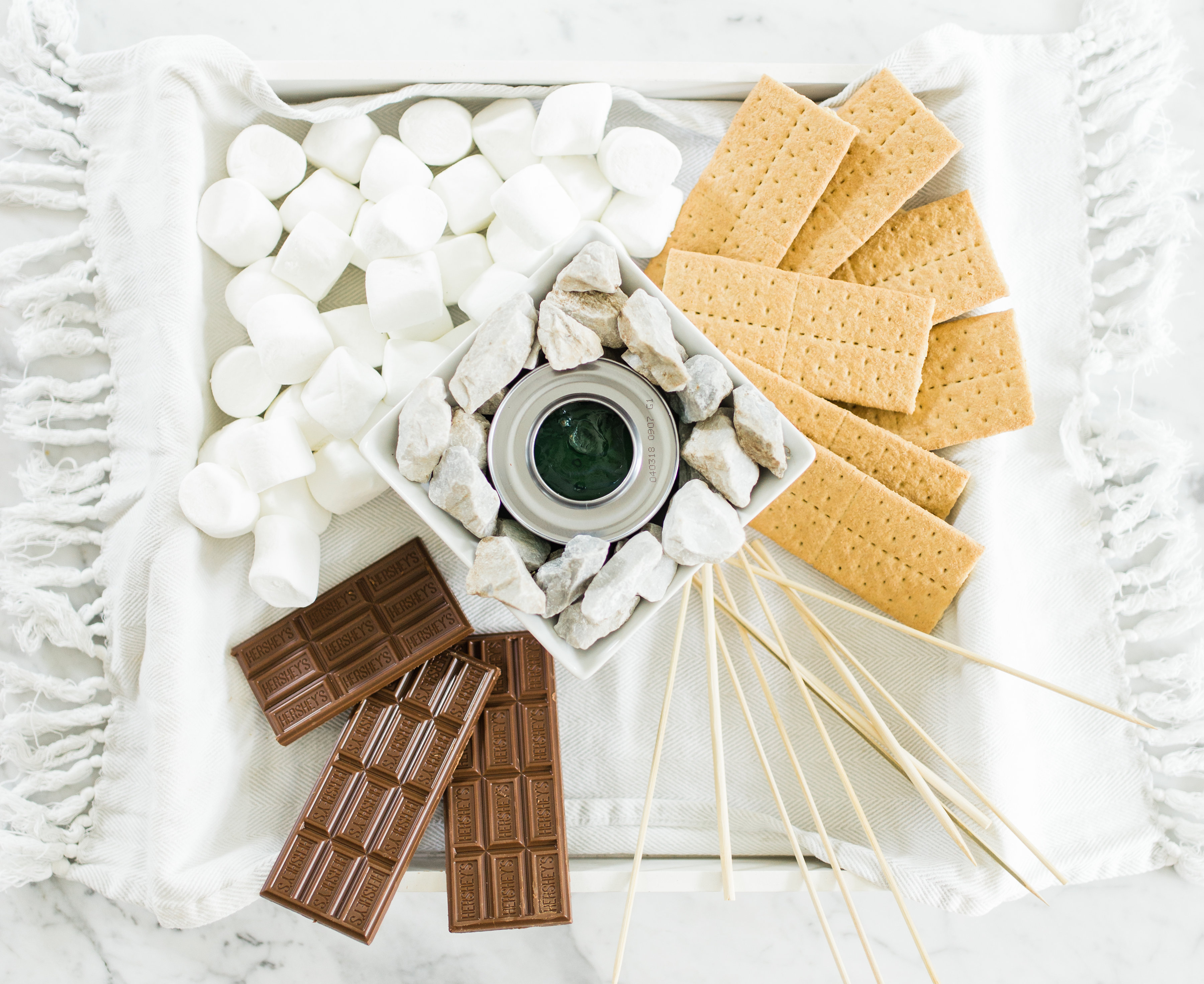 Indoor S'mores 3 Ways featured by popular North Carolina lifestyle blogger, Coffee Beans and Bobby Pins