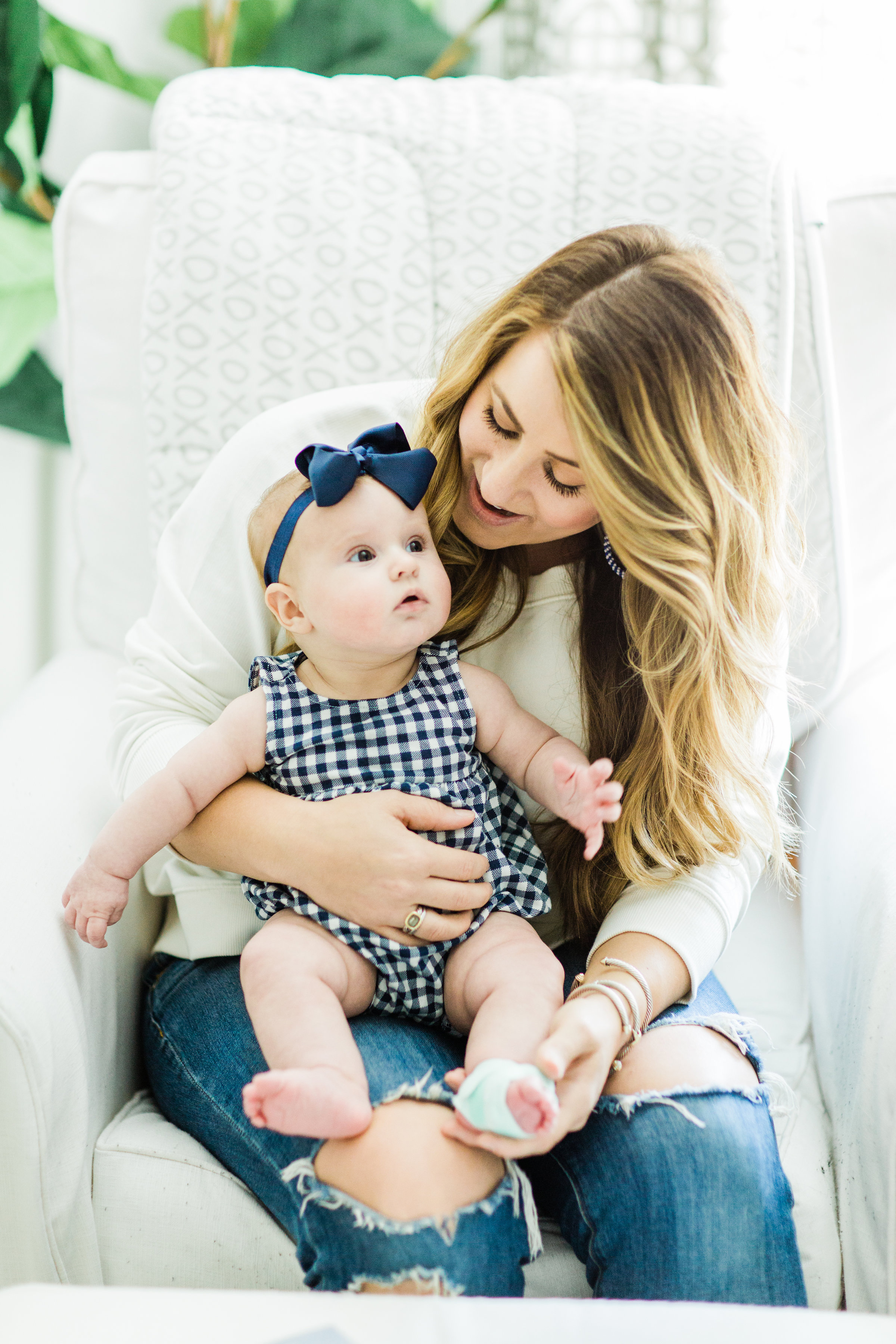 Why I Love Our Owlet Smart Sock featured by popular North Carolina lifestyle blogger, Coffee Beans and Bobby Pins