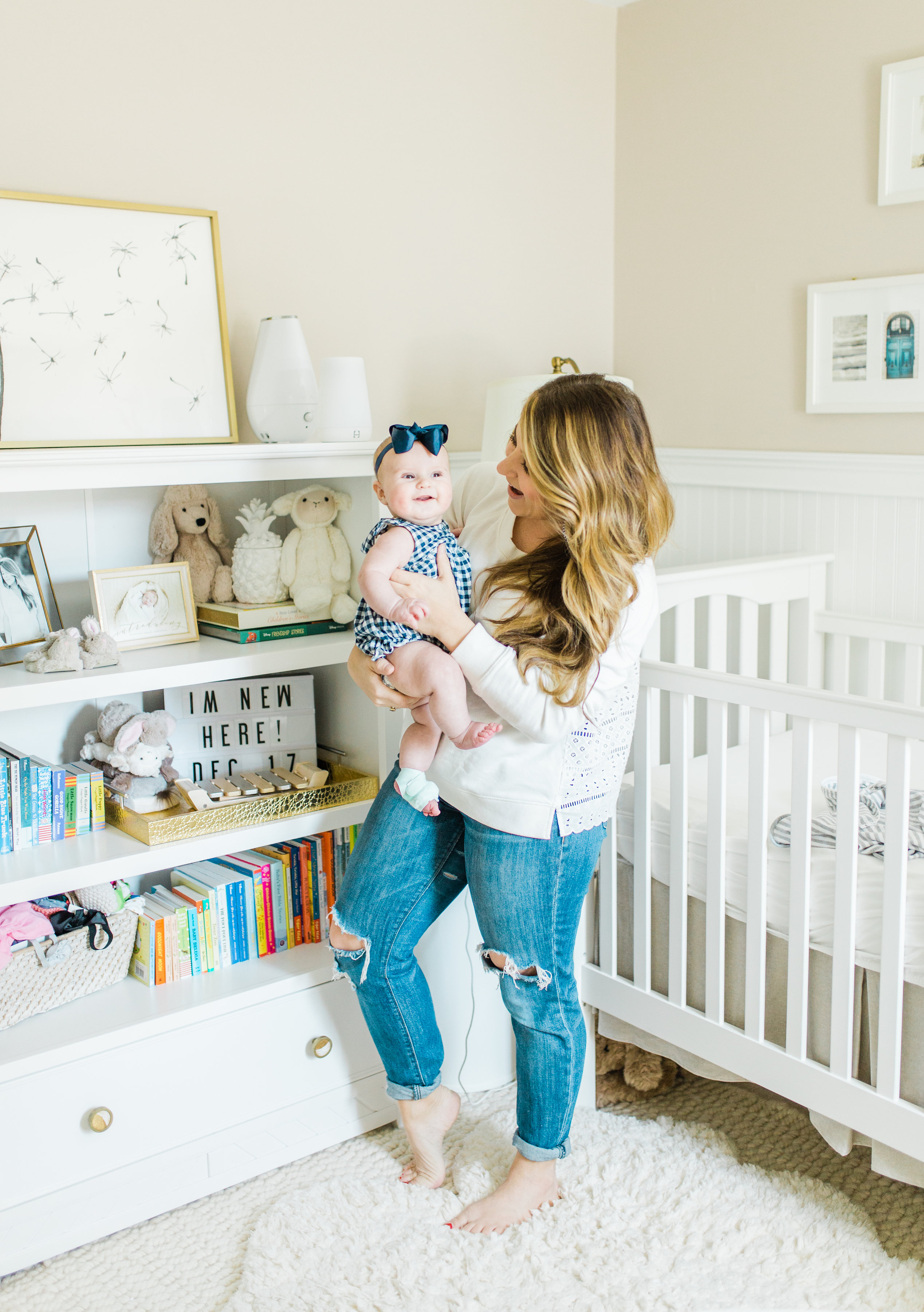 Why I Love Our Owlet Smart Sock featured by popular North Carolina lifestyle blogger, Coffee Beans and Bobby Pins