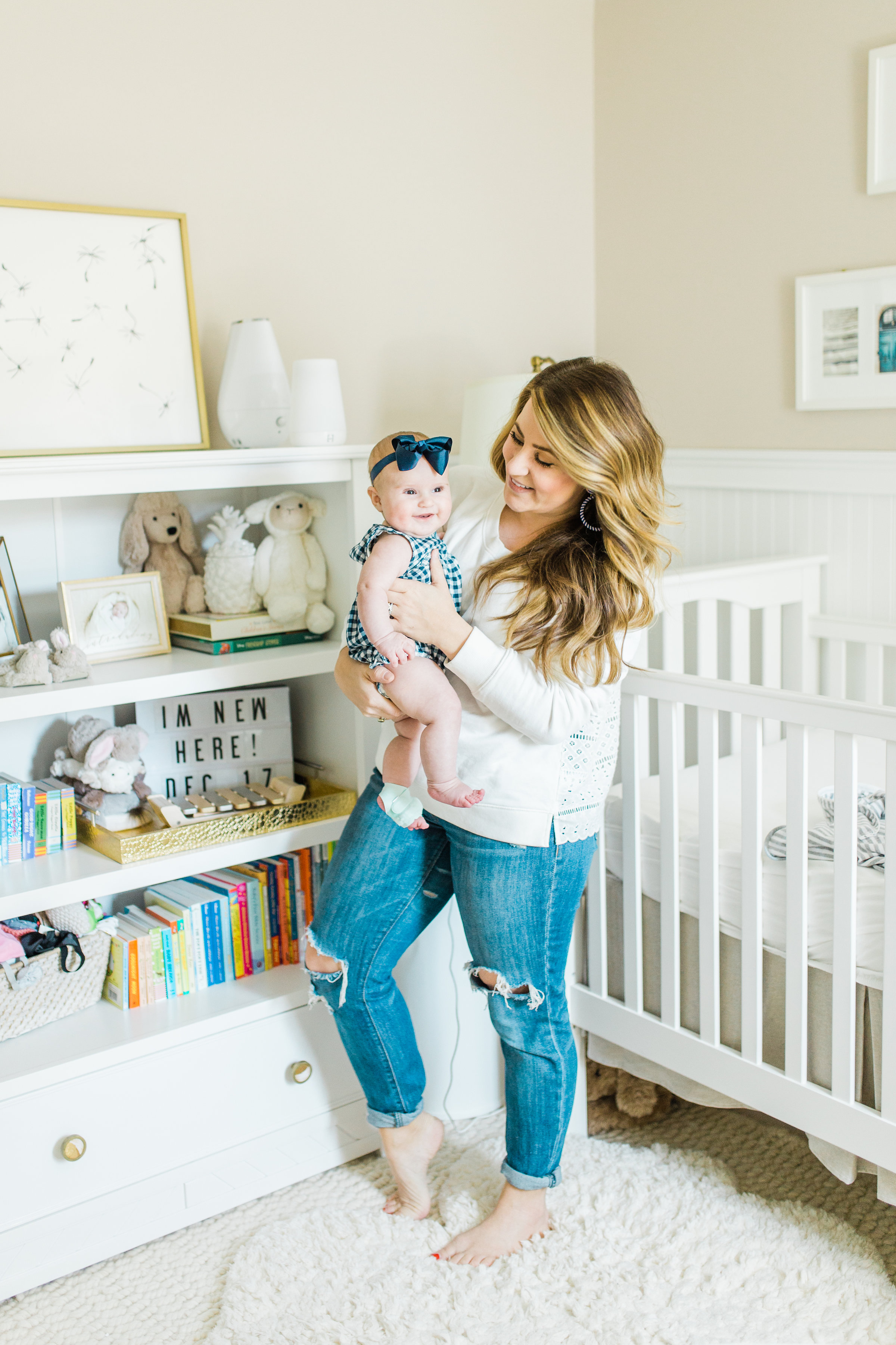 Why I Love Our Owlet Smart Sock featured by popular North Carolina lifestyle blogger, Coffee Beans and Bobby Pins