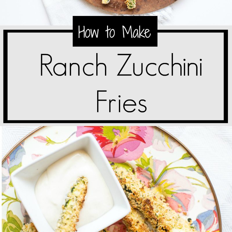 Ranch Zucchini Fries Recipe