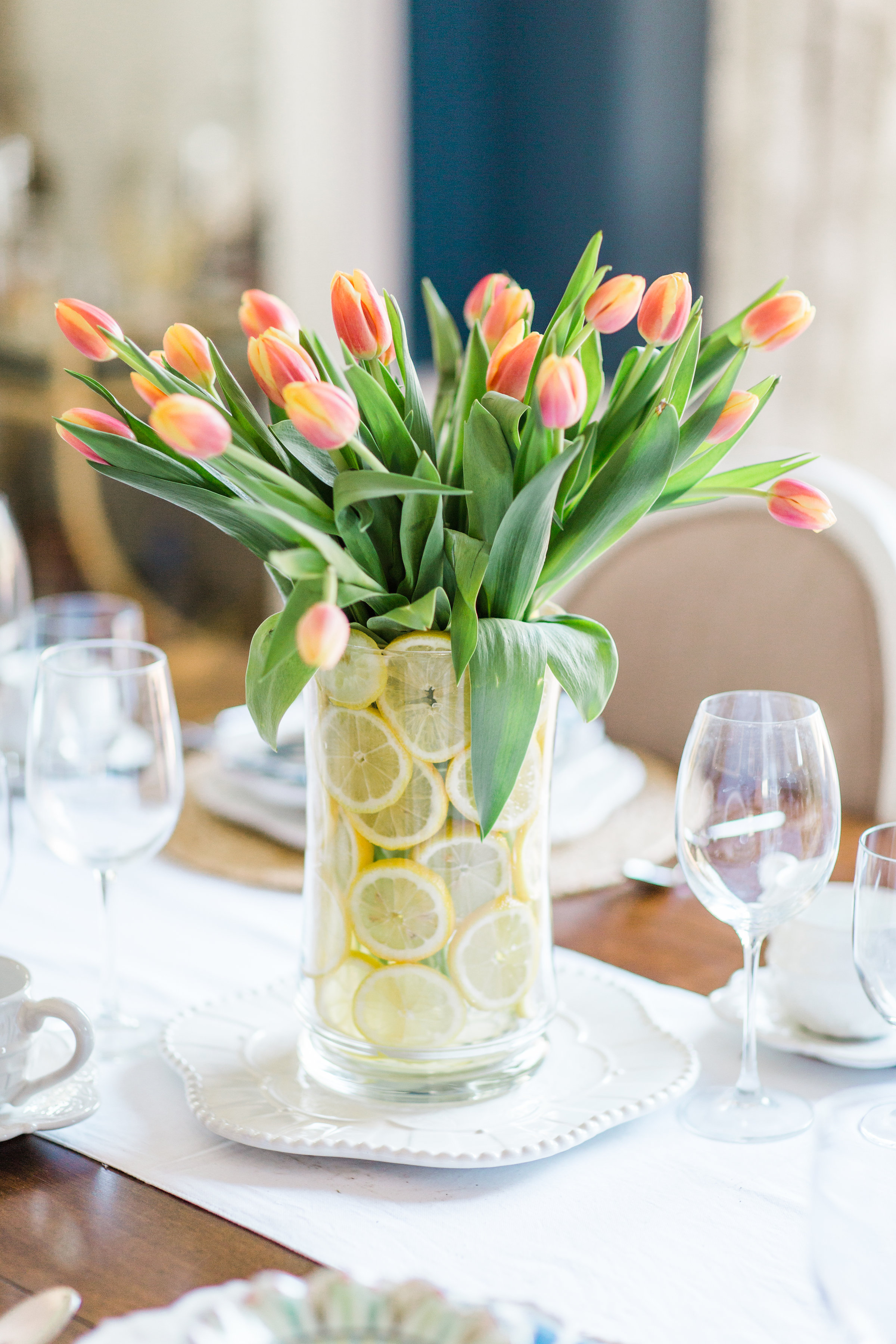 3 Easy Centerpiece Ideas for Your Next Gathering featured by popular North Carolina life and style blogger Coffee Beans and Bobby Pins
