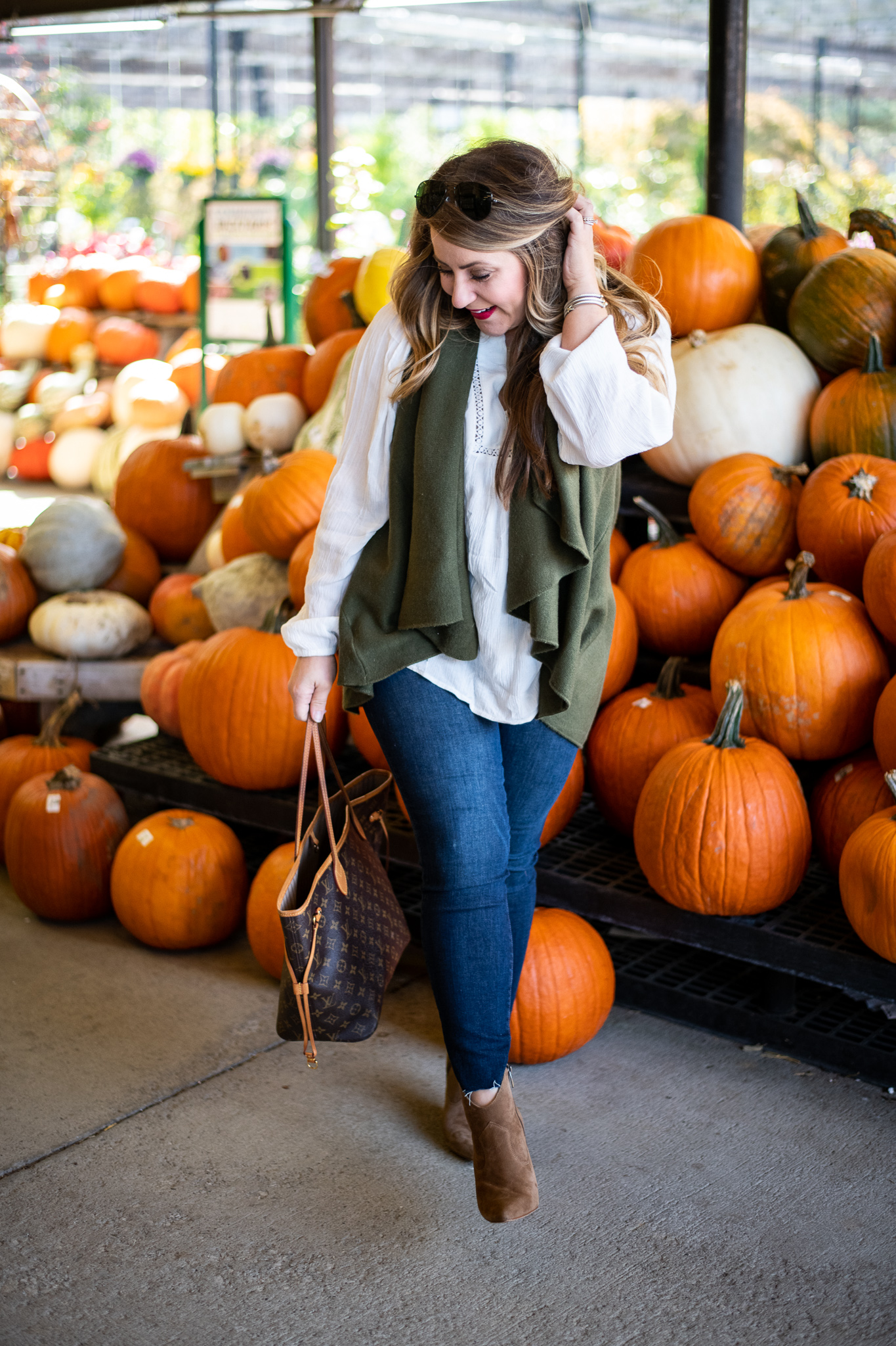 Pumpkin Patch Outfit featured by top Ohio fashion blog Coffee Beans and Bobby Pins