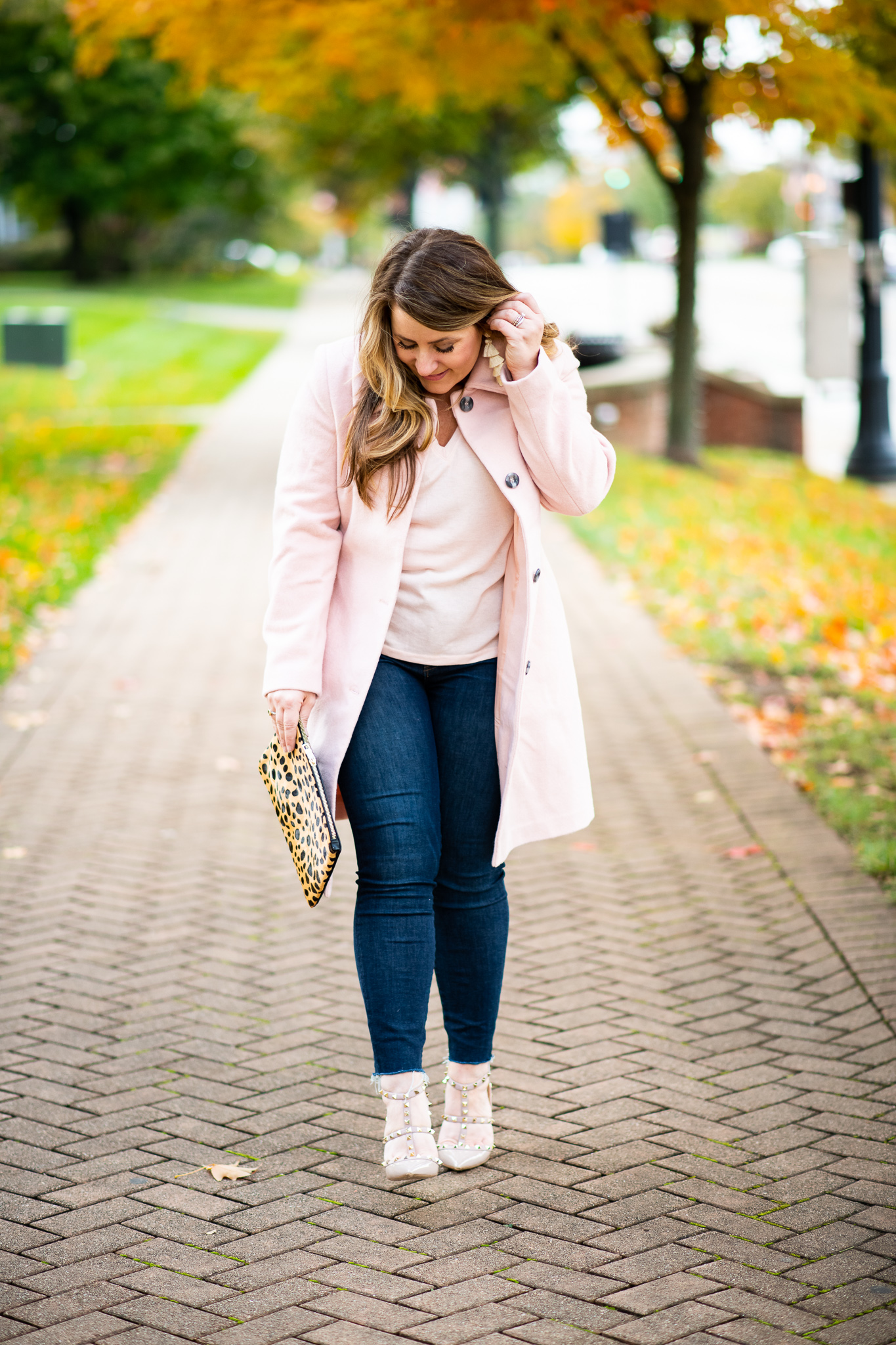 J.Crew | Nordstrom | Coat Weather | Pink Cocoon Coat for Fall featured by top Ohio fashion blog Coffee Beans and Bobby Pins