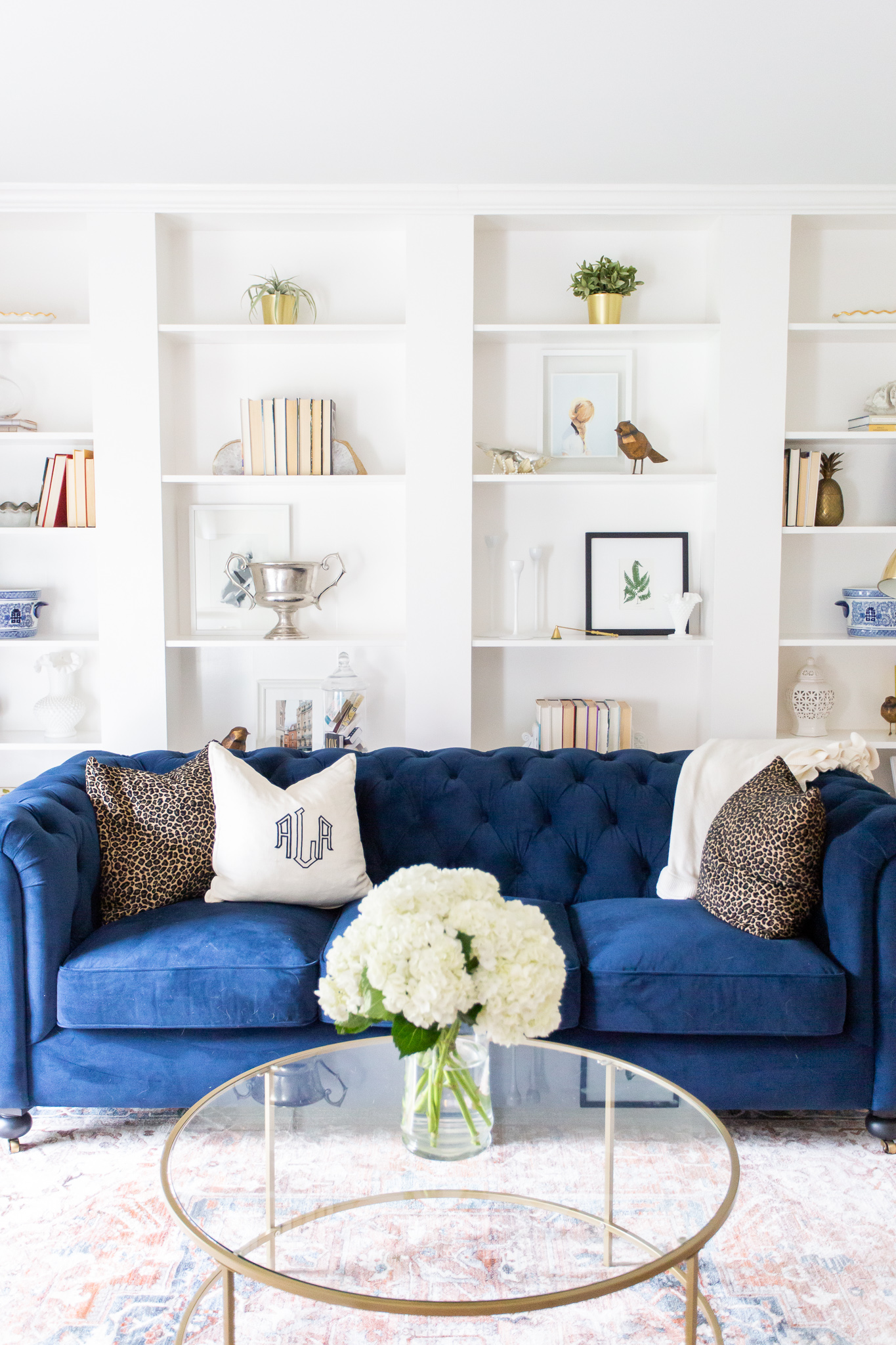 Grandin Road Sofa featured by top US lifestyle blog Coffee Beans & Bobby Pins
