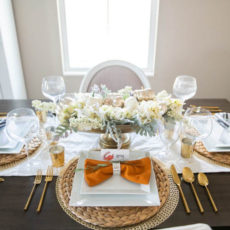Thanksgiving Tablescape Ideas (and a small update)