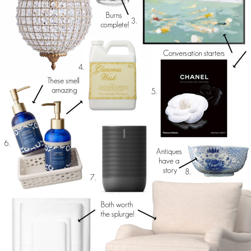 10 Items Worth Splurging On For Your Home