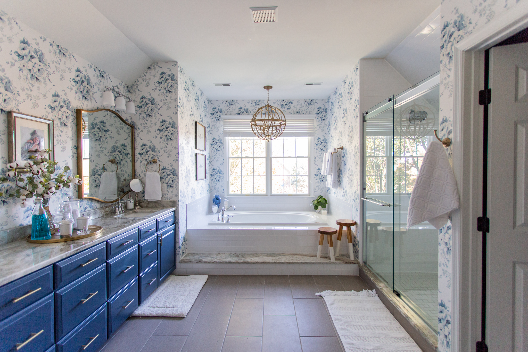 Master Bath Decor & Refresh - A Stroll Thru Life