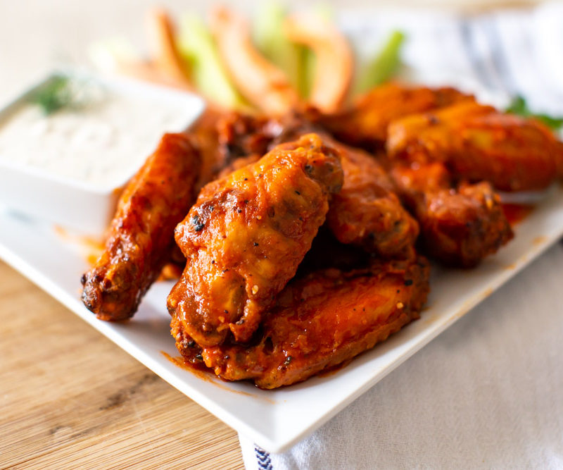 The BEST Air Fried Chicken Wings